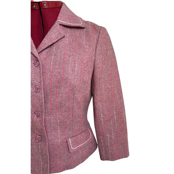 Halogen Women’s Size Small Wool Blend Blazer Jacket‎ - Picture 4 of 7
